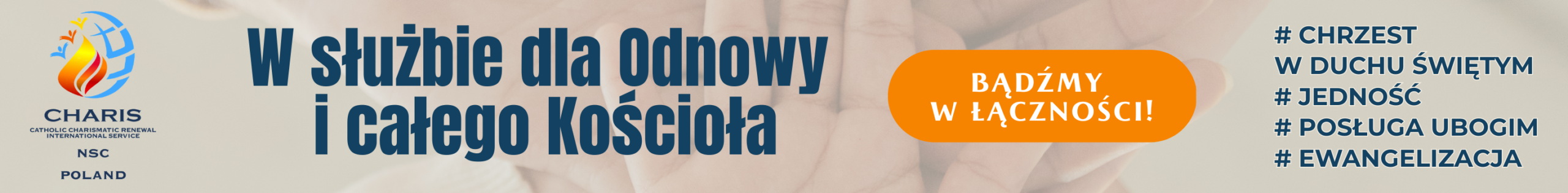 Strona Krajowej Służby Komunii CHARIS Polska